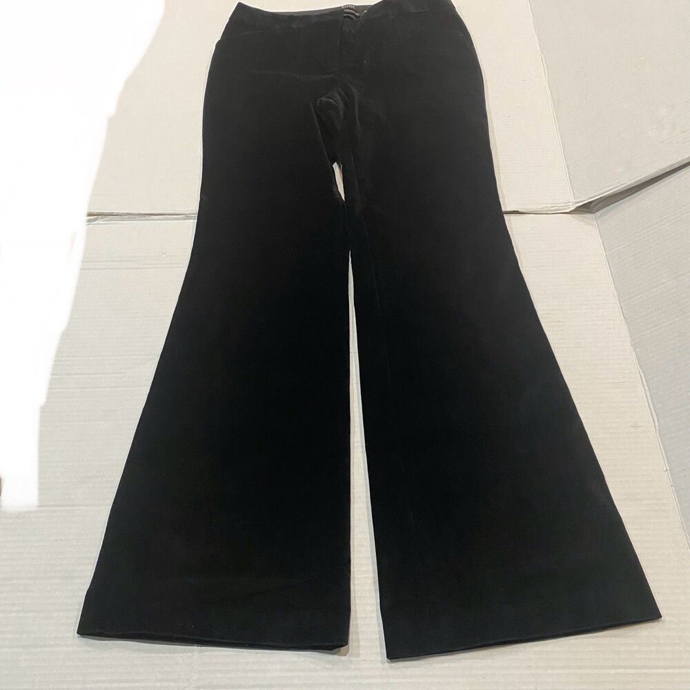 Body by Victoria The Christie Fit black  flare pants size 10 Black Stretchy